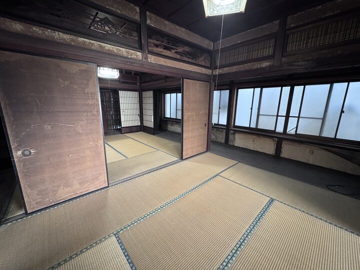 改装前の湊の二間続きの和室